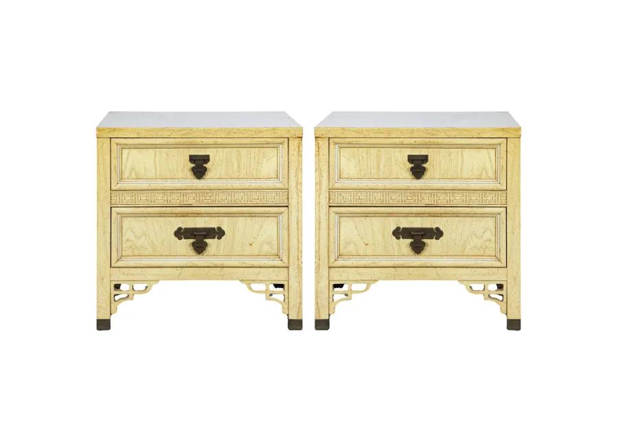 Set of Dixie Shangri La Nightstands