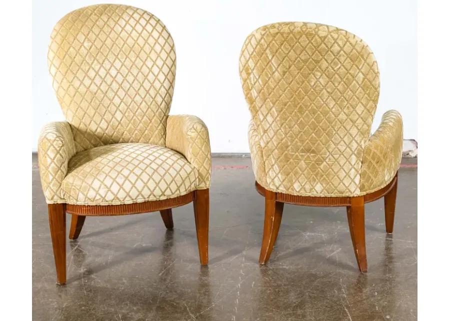 Pair of Art Deco Chairs from Bernhardt