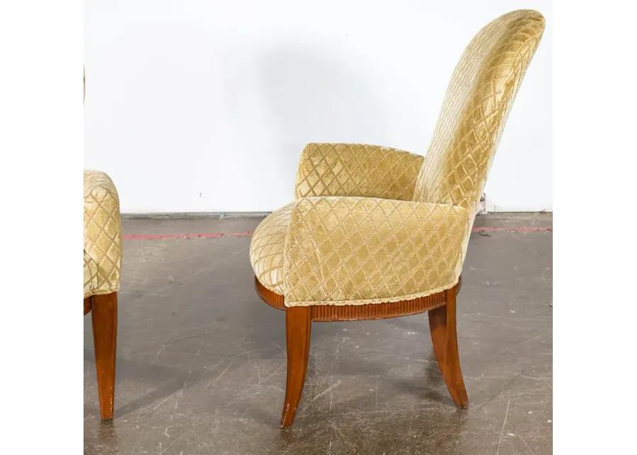 Pair of Art Deco Chairs from Bernhardt