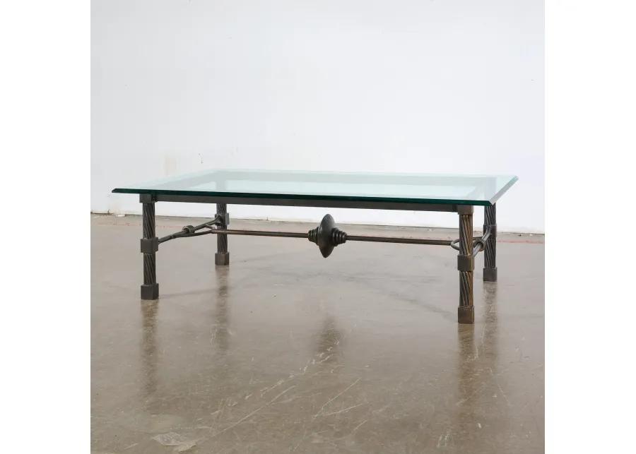 Italian Bronze Coffee Table