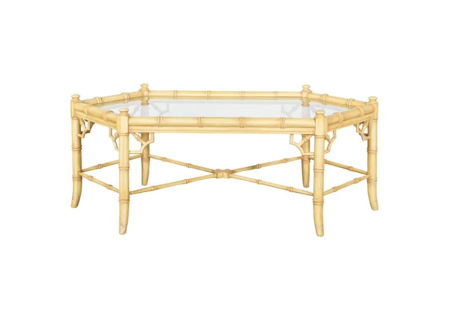 Thomasville Allegro Faux Bamboo Coffee Table