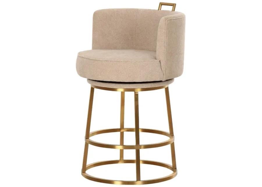 Rosita Counter Stool in Smokey Taupe