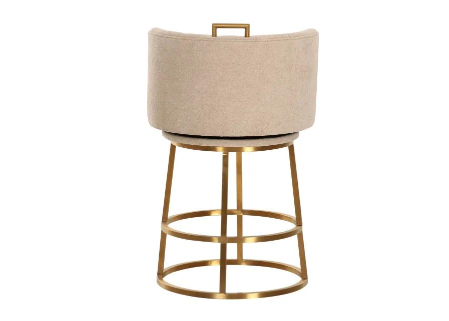 Rosita Counter Stool in Smokey Taupe