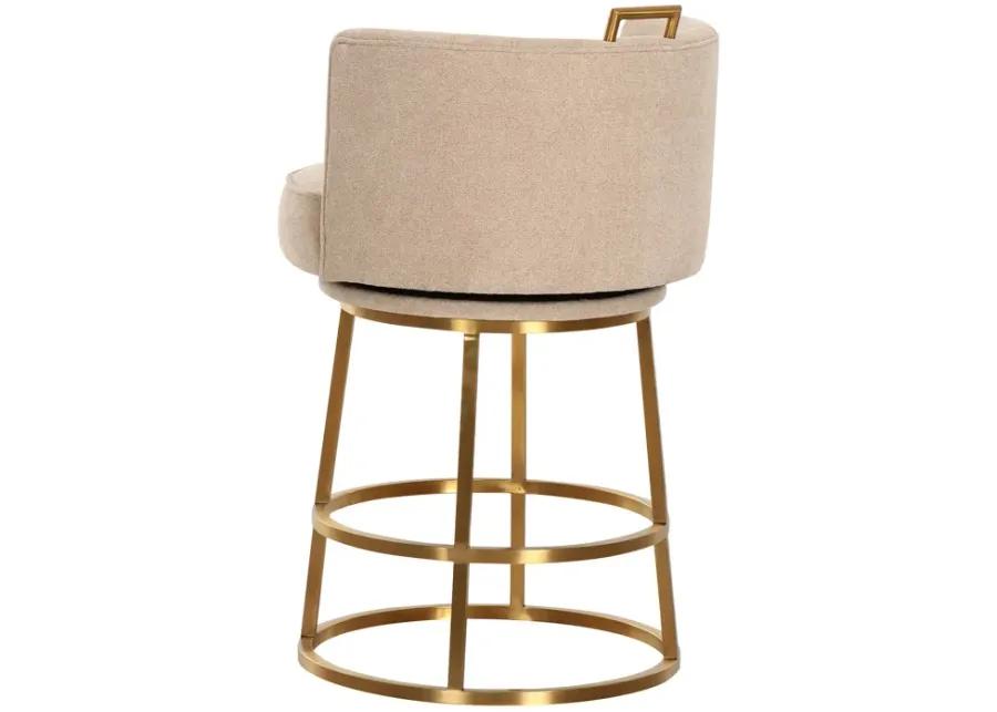 Rosita Counter Stool in Smokey Taupe