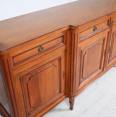 Louis XVI Style Cherry Sideboard c.1930's-40's