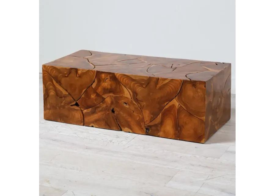 Patchwork Solid Wood Coffee Table