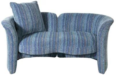 Tete a Tete Love Seat by Thayer Coggin Reupholstered in Perfect Condition