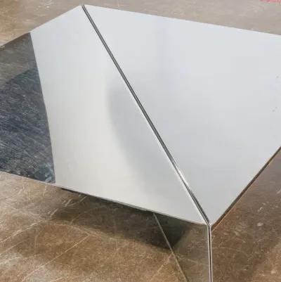 Stainless Brueton Coffee Table