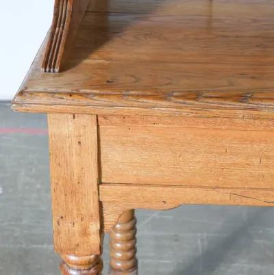 Hand Turned Postmaster's Writing Desk