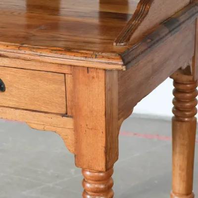 Hand Turned Postmaster's Writing Desk