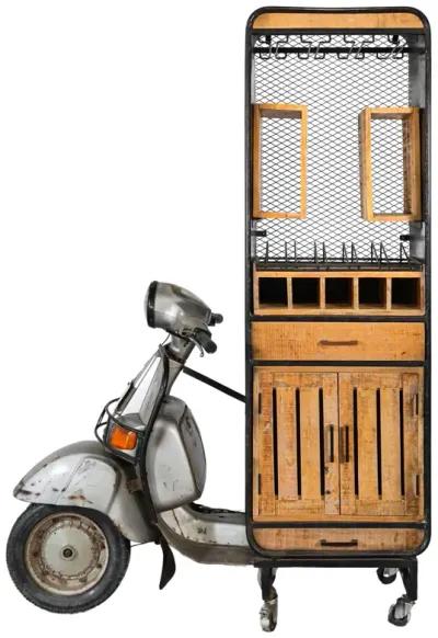 Metal Bottle Rack / Cabinet Motor Cycle