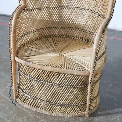 Woven Peacock Chair