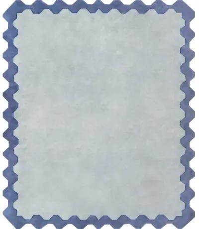 In Stock 9x12 Andrews Ice Blue Tufted Rug