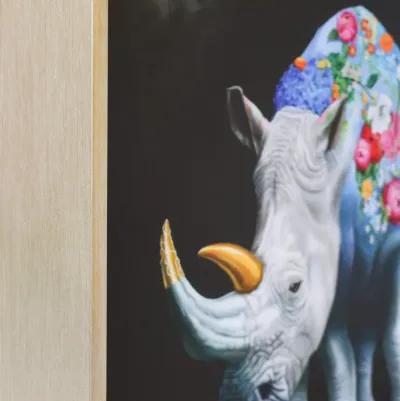 'The Rhinarcissist - You’re as Beautiful as You Feel' Giclee Print by Ginger Fox