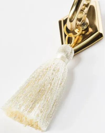 Tassel Knob - Cream