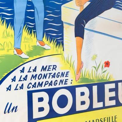 Framed 1950s French Poster, Bobleu (Denim Jeans and Overalls)