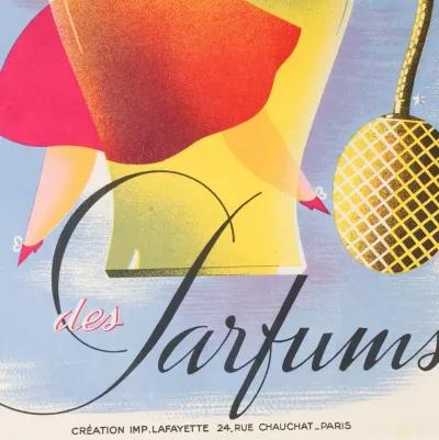 Framed 1939 French Loterie National Poster - Tranches Special des Parfums