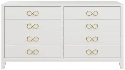 In Stock Magritte Dresser in High Gloss White Lacquer