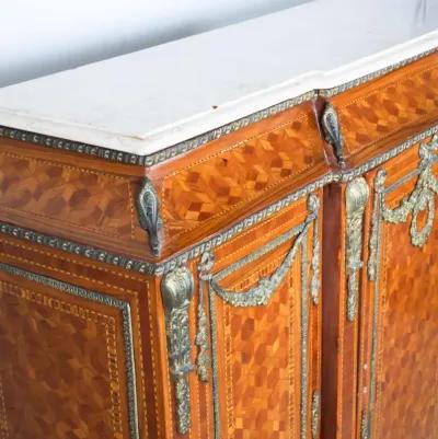 Antique Sideboard with Marble Top