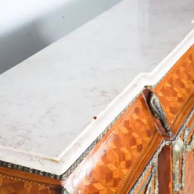 Antique Sideboard with Marble Top