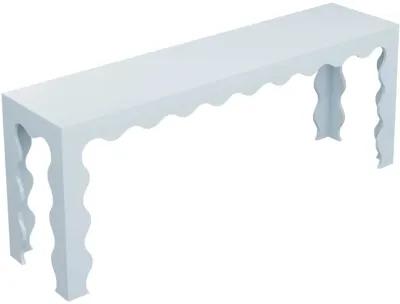 In Stock Elizalde Console 72" in Gulfstream Blue