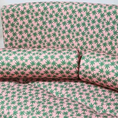 Modern Sofa Recovered in Mary Jane Fabric