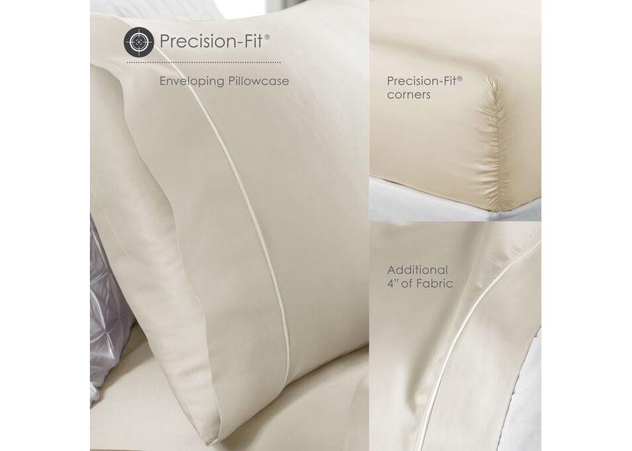 Fabrictech White King Luxury Microfiber Sheet Set
