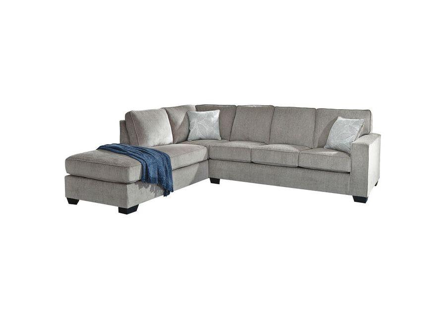 Riles Alloy Left Chaise Sleeper Sectional Sofa