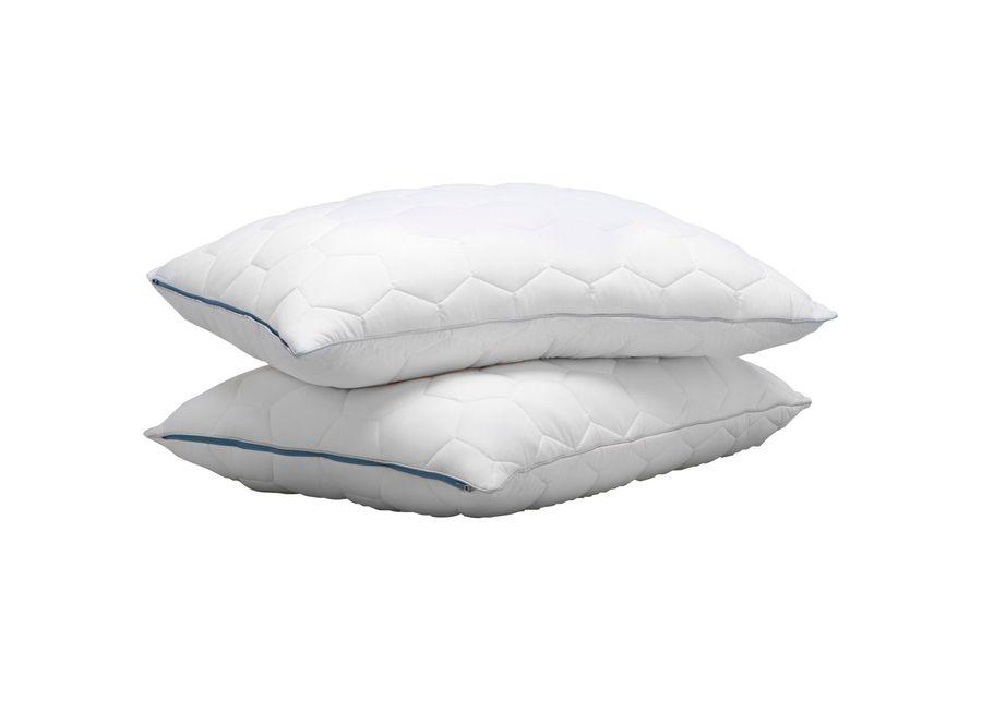 SHEEX | Queen Aero Fit Back and Stomach Sleeper Pillow | Bright White