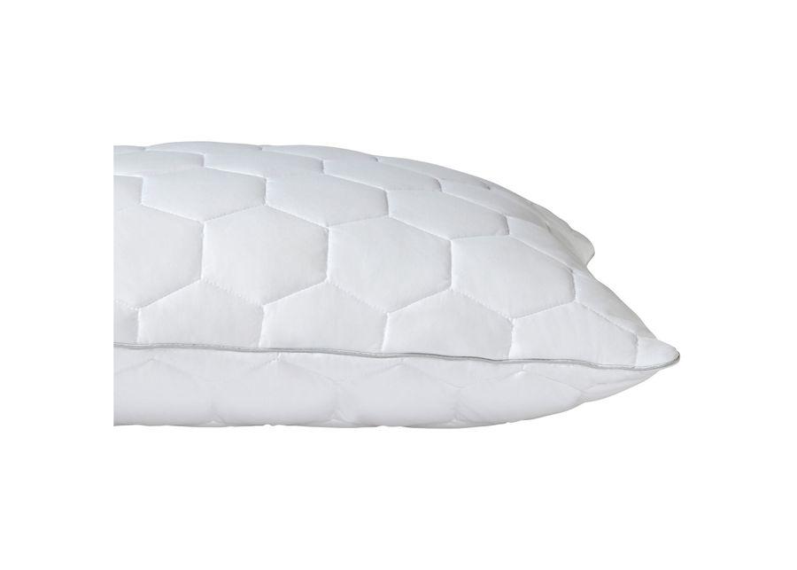 SHEEX | Queen Aero Fit Back and Stomach Sleeper Pillow | Bright White