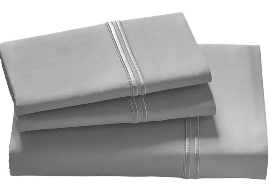 Elements Dove Gray King Tencel Pillowcases