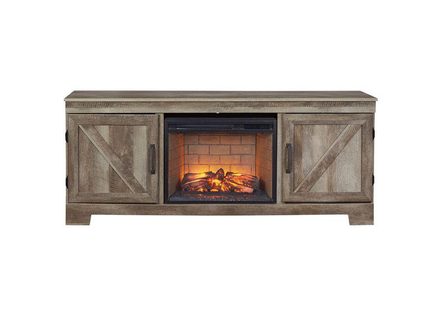 Gambrell Gray 64" Fireplace Console