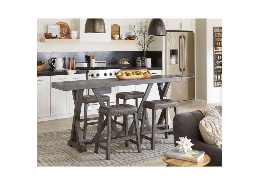 Progressive Furniture | Fiji Counter Table | Harbor Gray