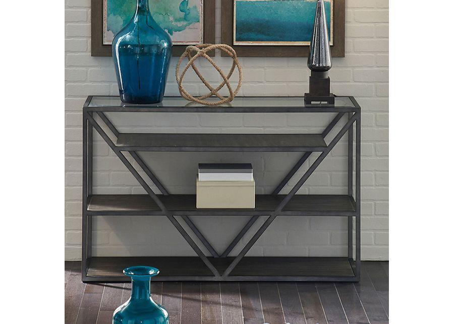 Liberty Furniture | Arista Sofa Table | Cobblestone