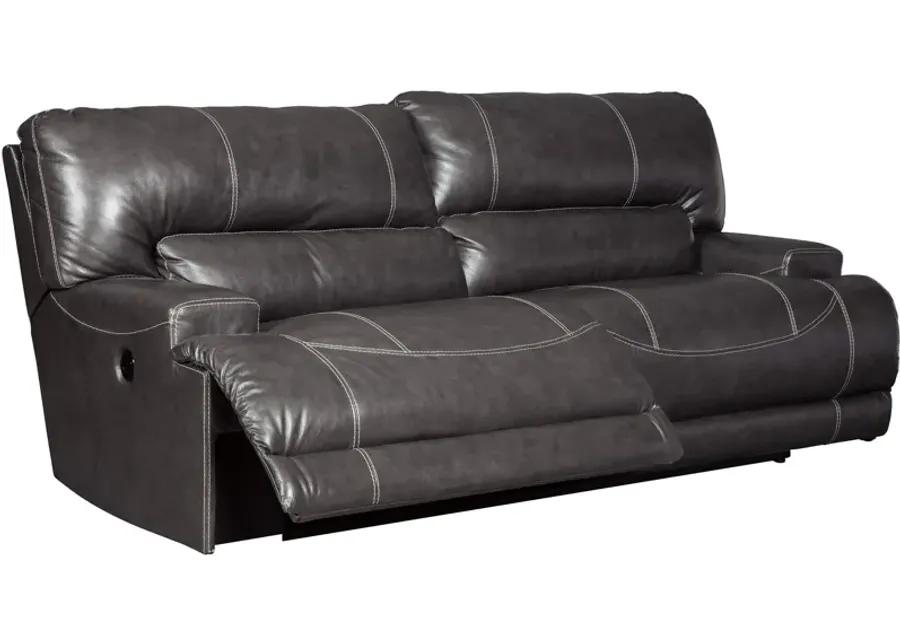 Ashley Furniture | McCaskill Power Reclining Sofa | Gray