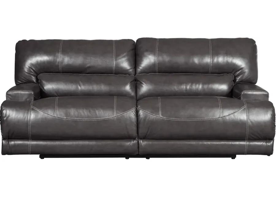 Ashley Furniture | McCaskill Power Reclining Sofa | Gray