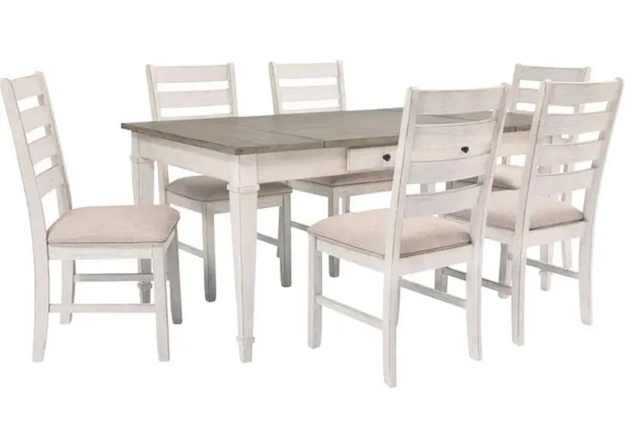 Skempton White Dining Table