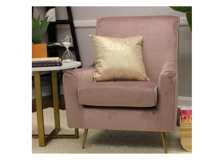 Overman | Lana Accent Chair | Rose