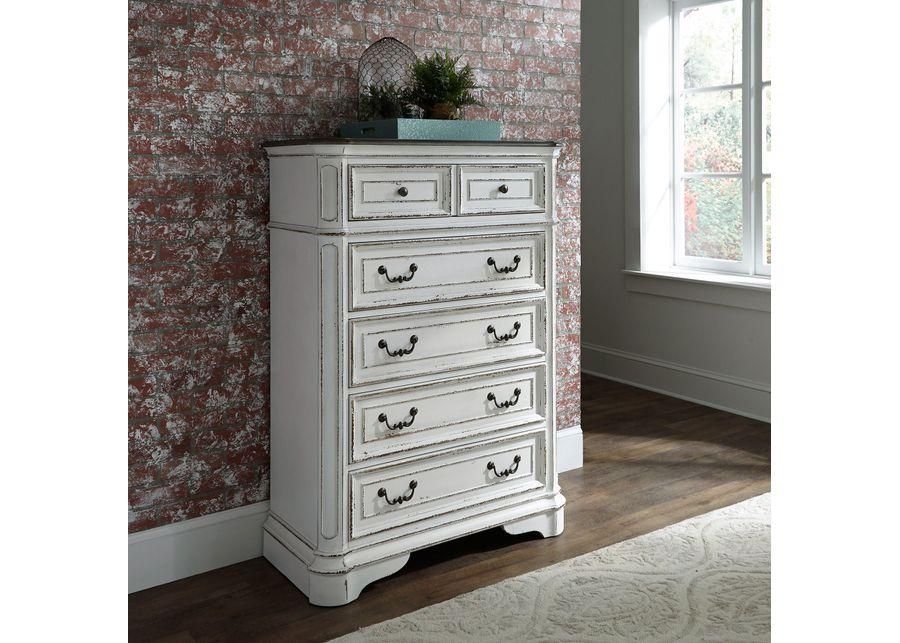 Liberty Furniture | Magnolia Manor 5 Drawer Chest | White