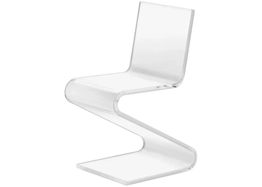 Progressive Furniture | A La Carte Z Side Chair | Clear