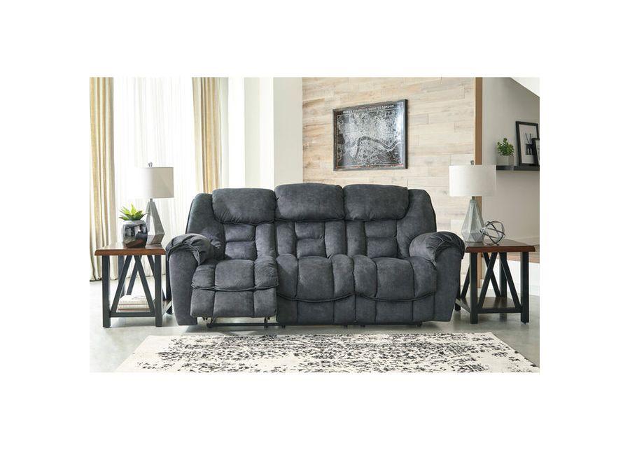 Capehorn Granite Reclining Sofa