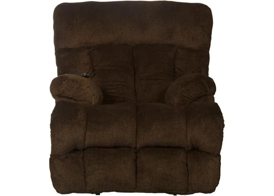 Sterling Chocolate Lay-Flat Power Recliner Chair