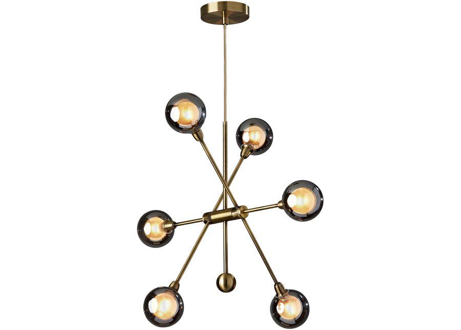 Adesso | Dalton Pendant Lamp | Antique Brass