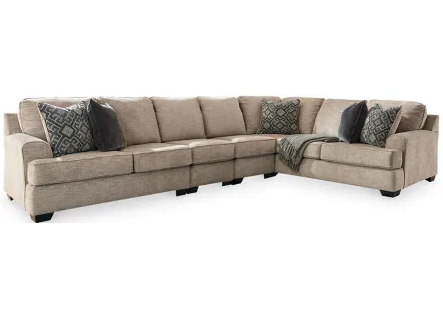 Bovarian Stone 4 Piece Right Sofa Sectional