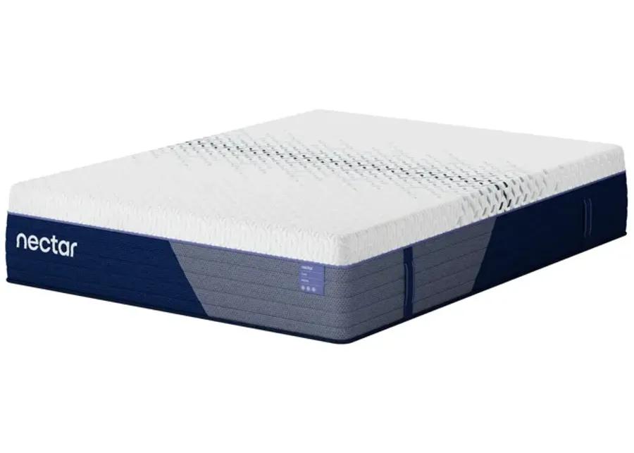 Resident | Twin Nectar Luxe Hybrid Mattress | White