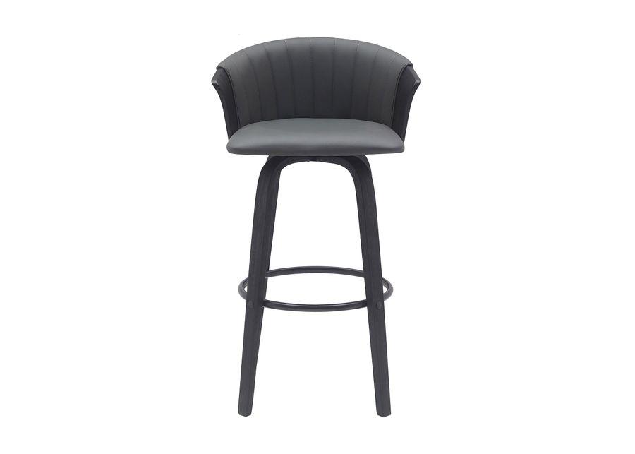 Armen Living | Diana 38" Swivel Bar Stool | Gray