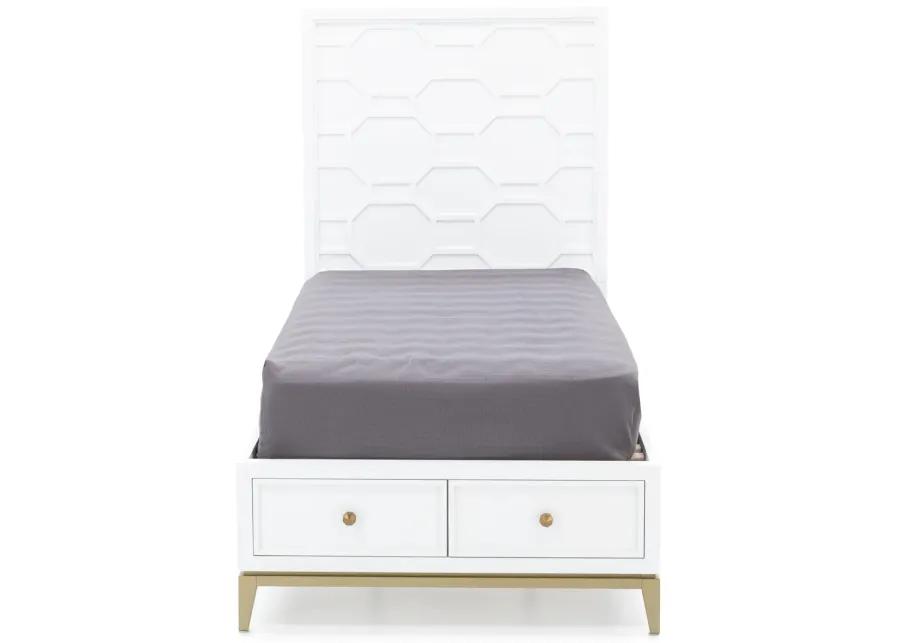 Chelsea Twin Panel Storage Bed