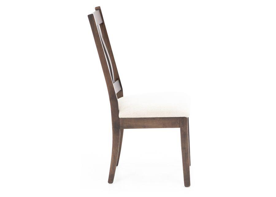 Mason Upholstered Side Chair in Walnut