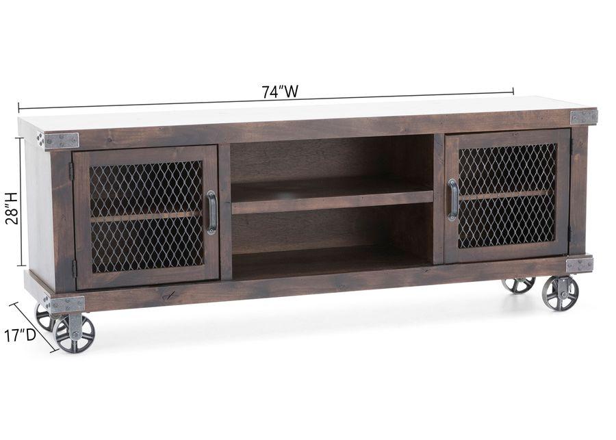 Industrial Tobacco 74" Entertainment Console