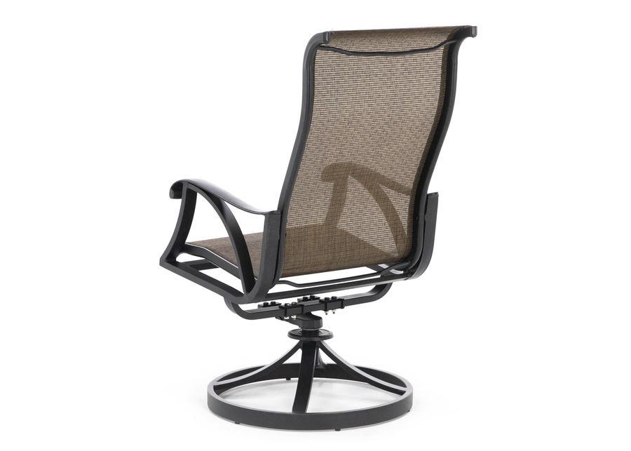 San Tropez Sling Swivel Chair